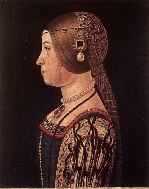 ARALDI, Alessandro Portrait of Barbara Pallavicino china oil painting image